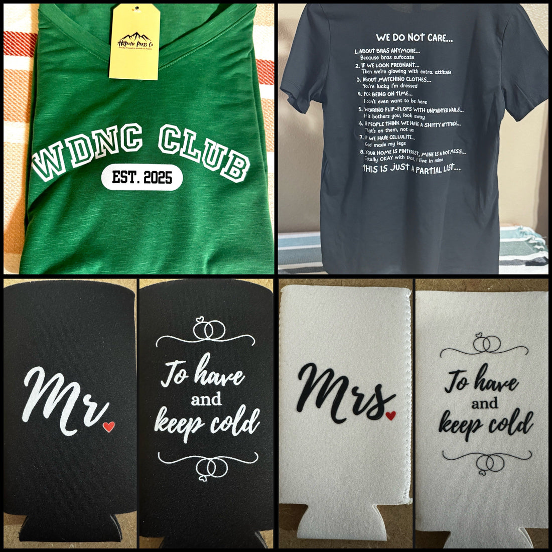 Custom Shirts & Koozies for Every Occasion š