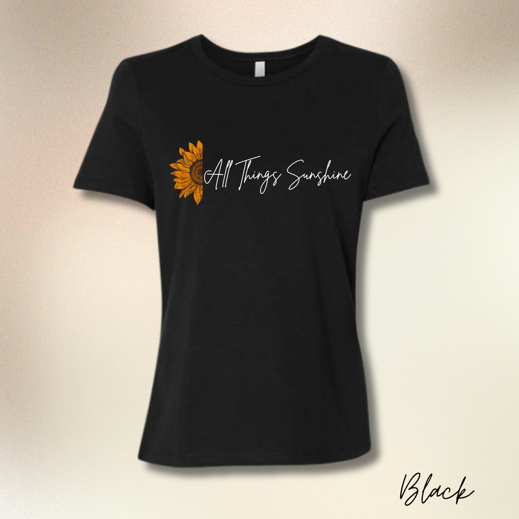 All Things Sunshine Women’s Relaxed Fit T-Shirt