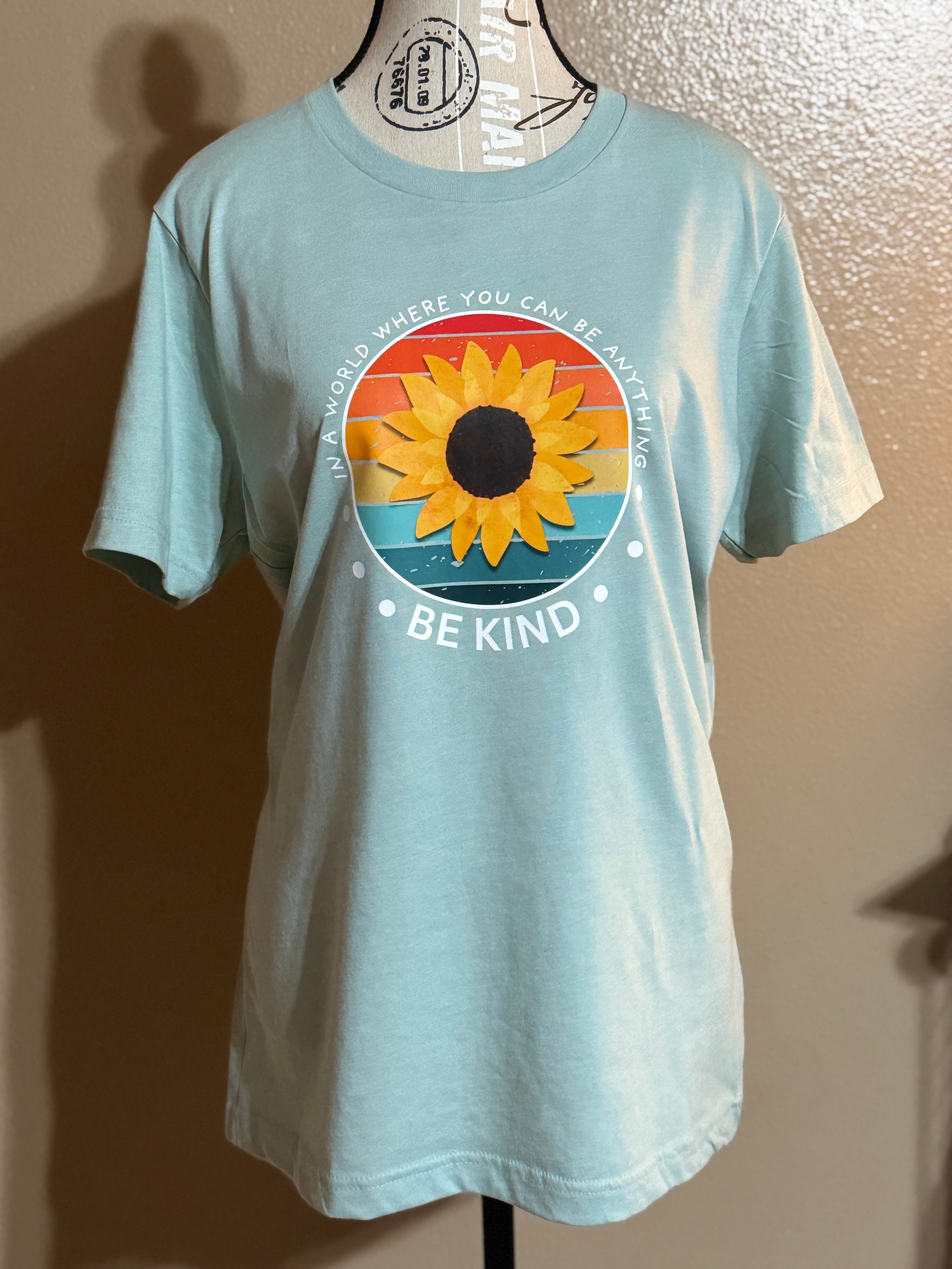 Be Kind Rainbow Graphic Tee