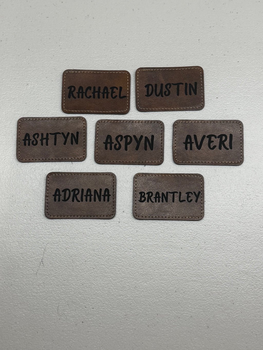Custom Engraved Rectangle Patch