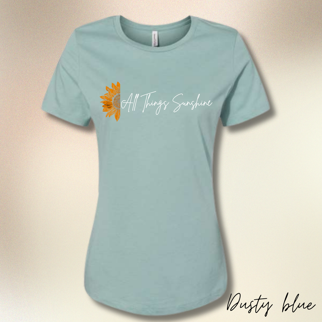 All Things Sunshine Women’s Relaxed Fit T-Shirt