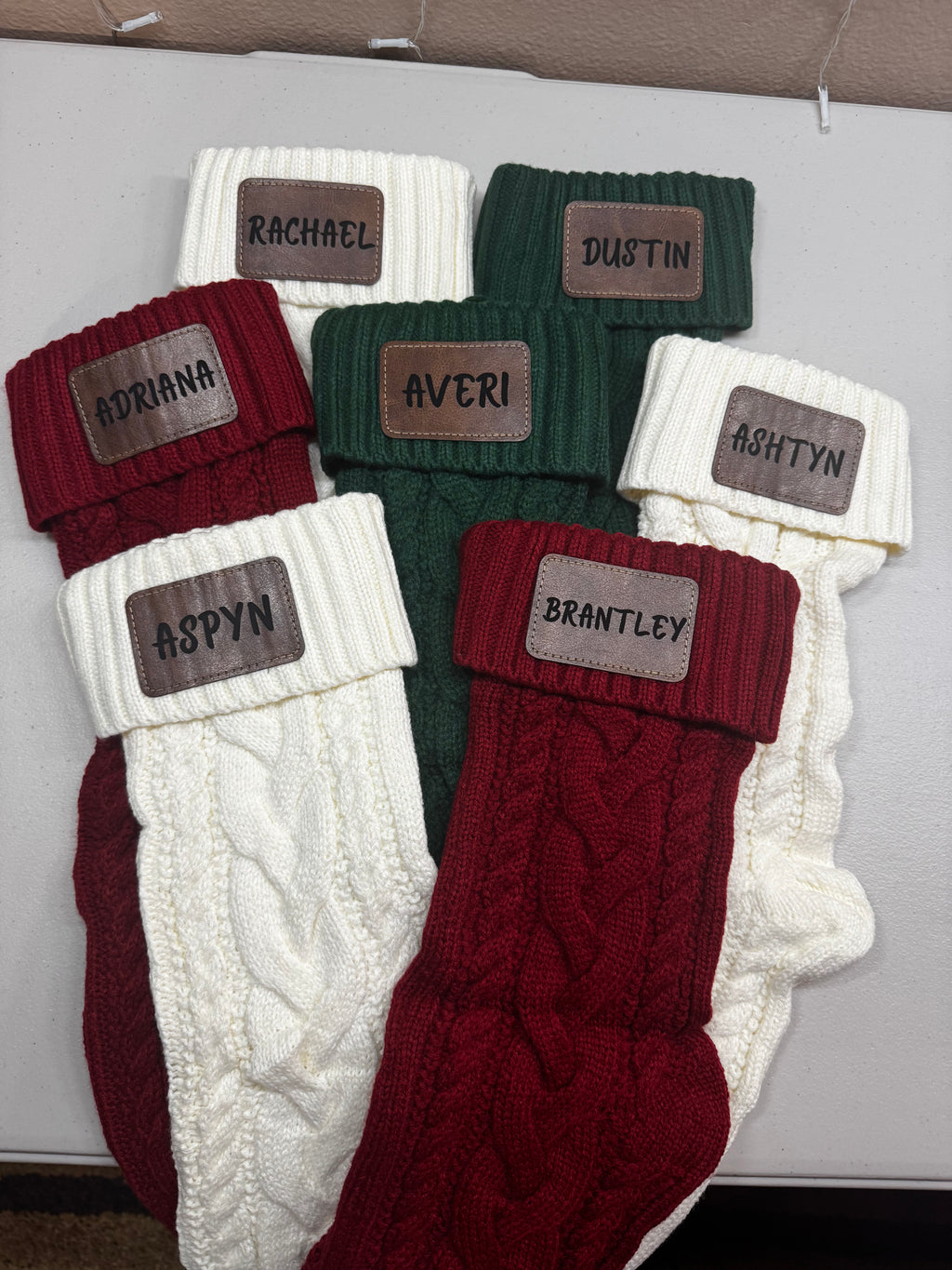 Custom Engraved Rectangle Patch