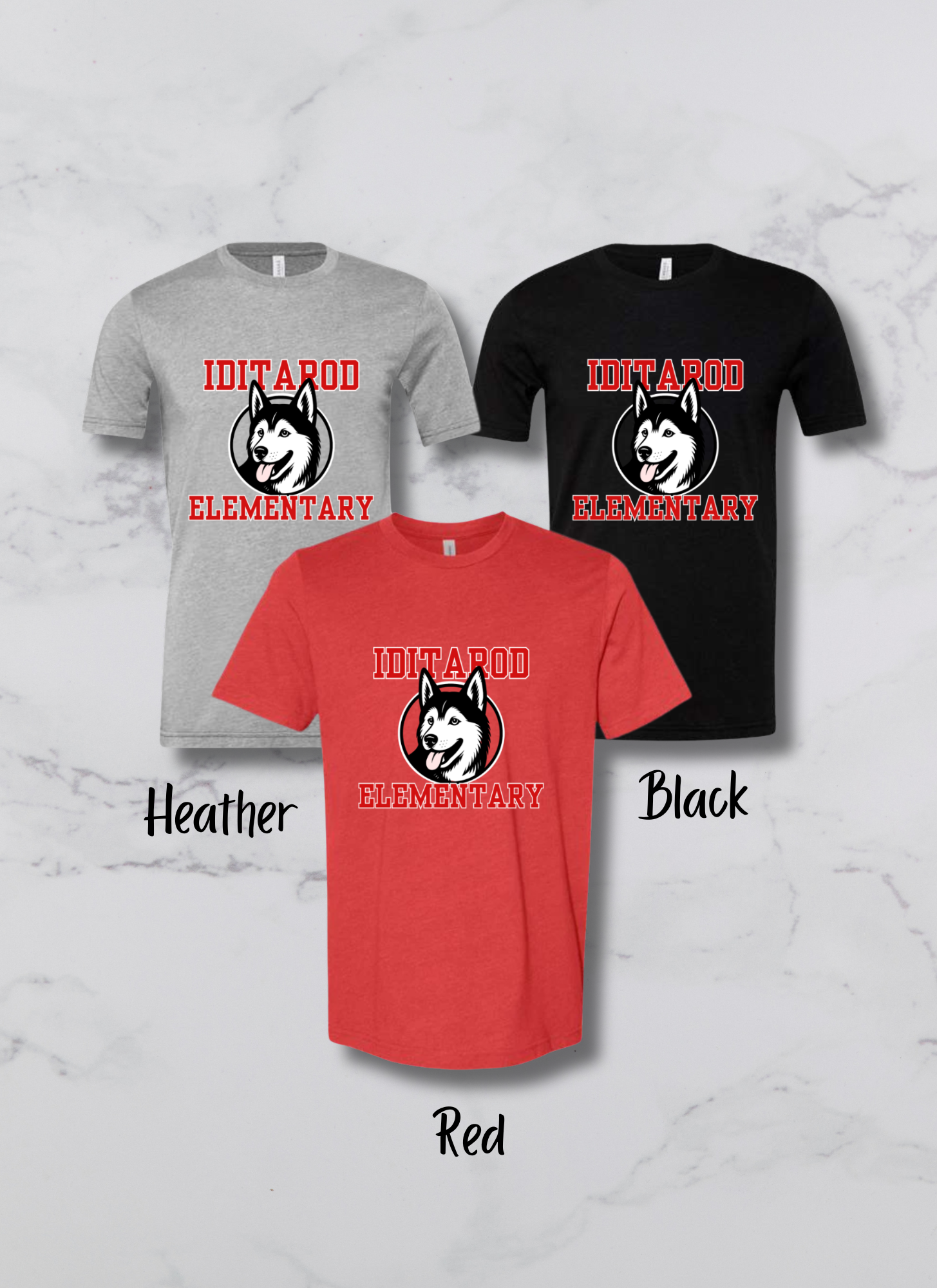 Iditarod Husky Adult Tee