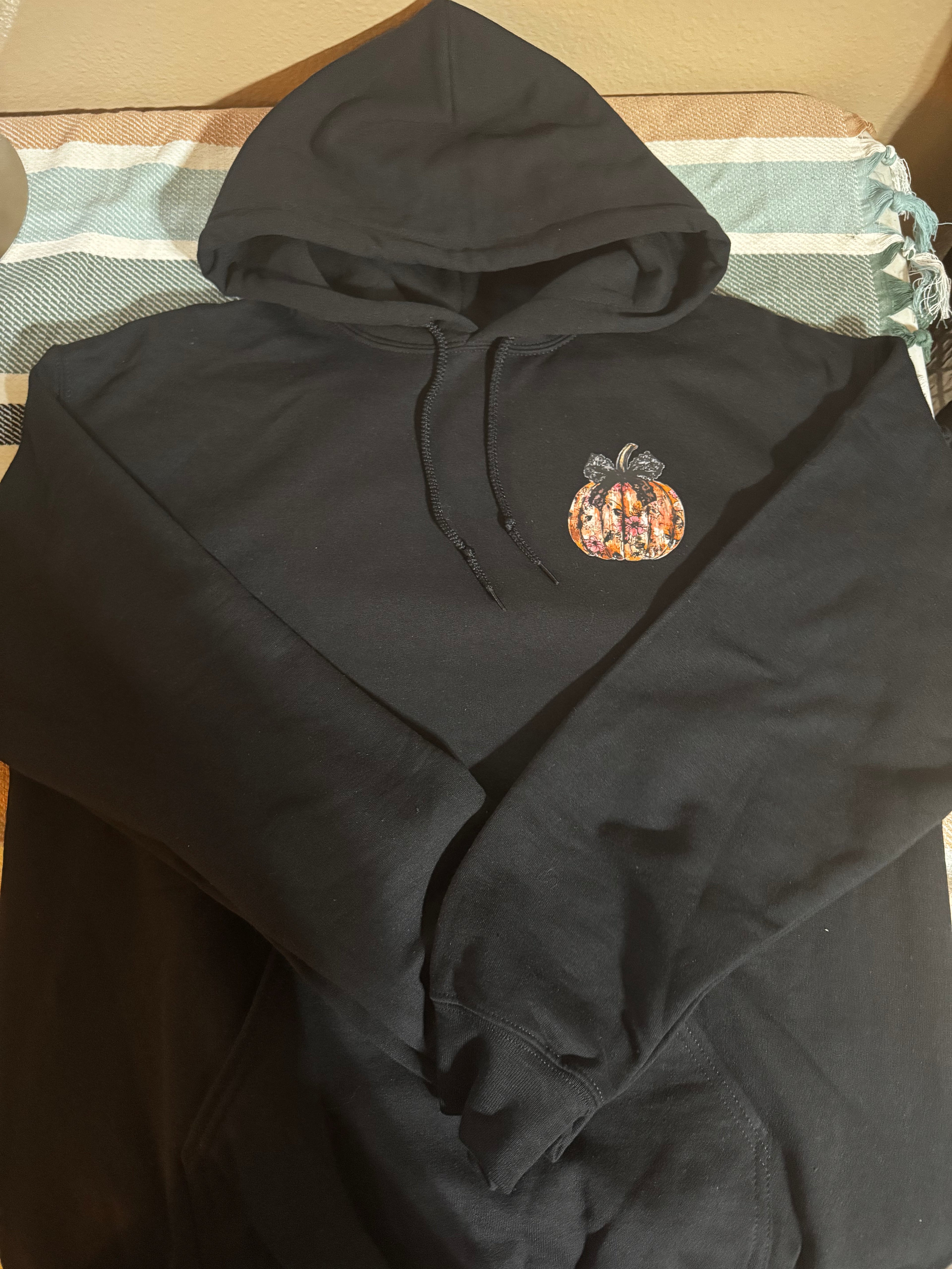 Lace Pumpkin Hoodie