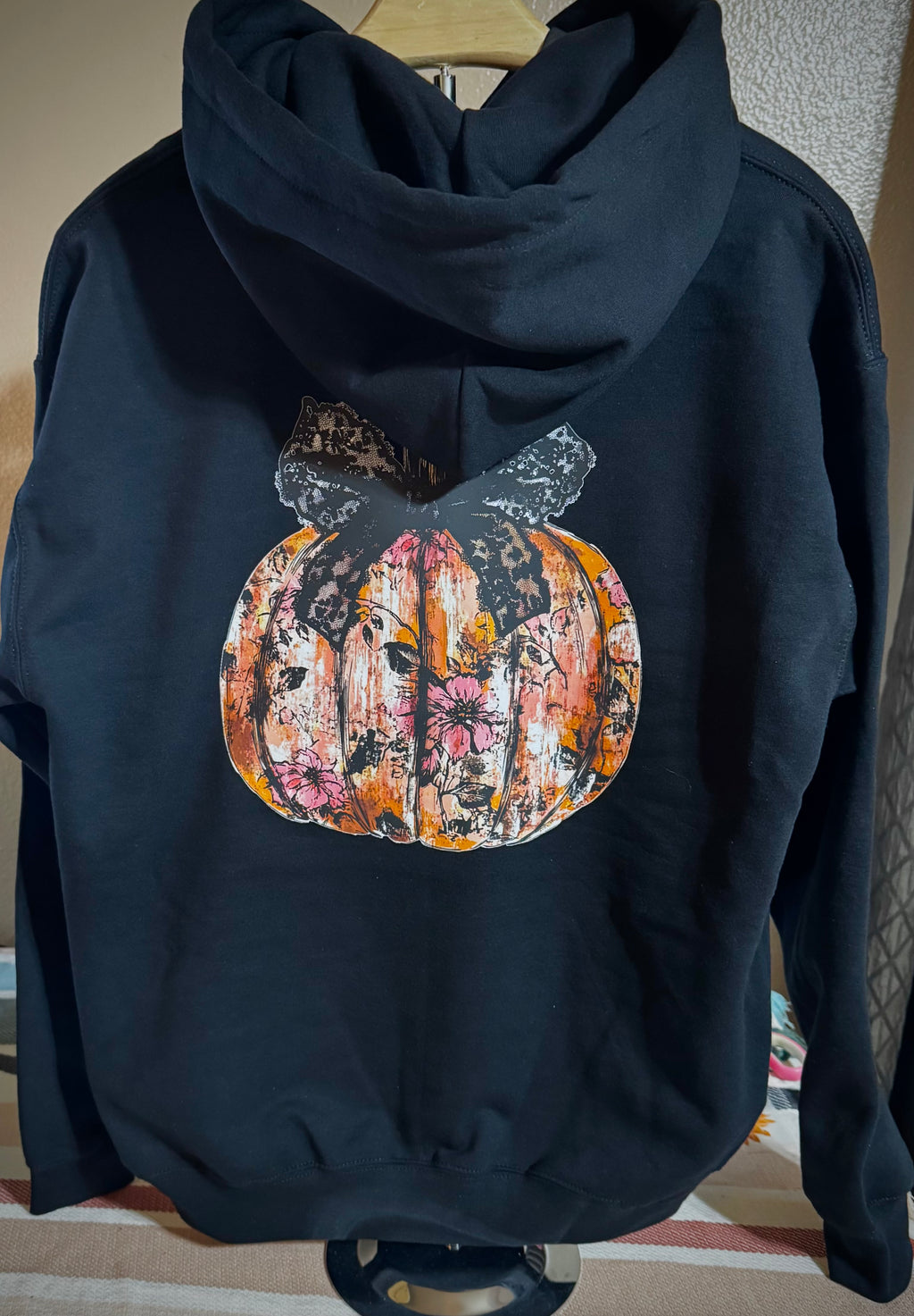Lace Pumpkin Hoodie