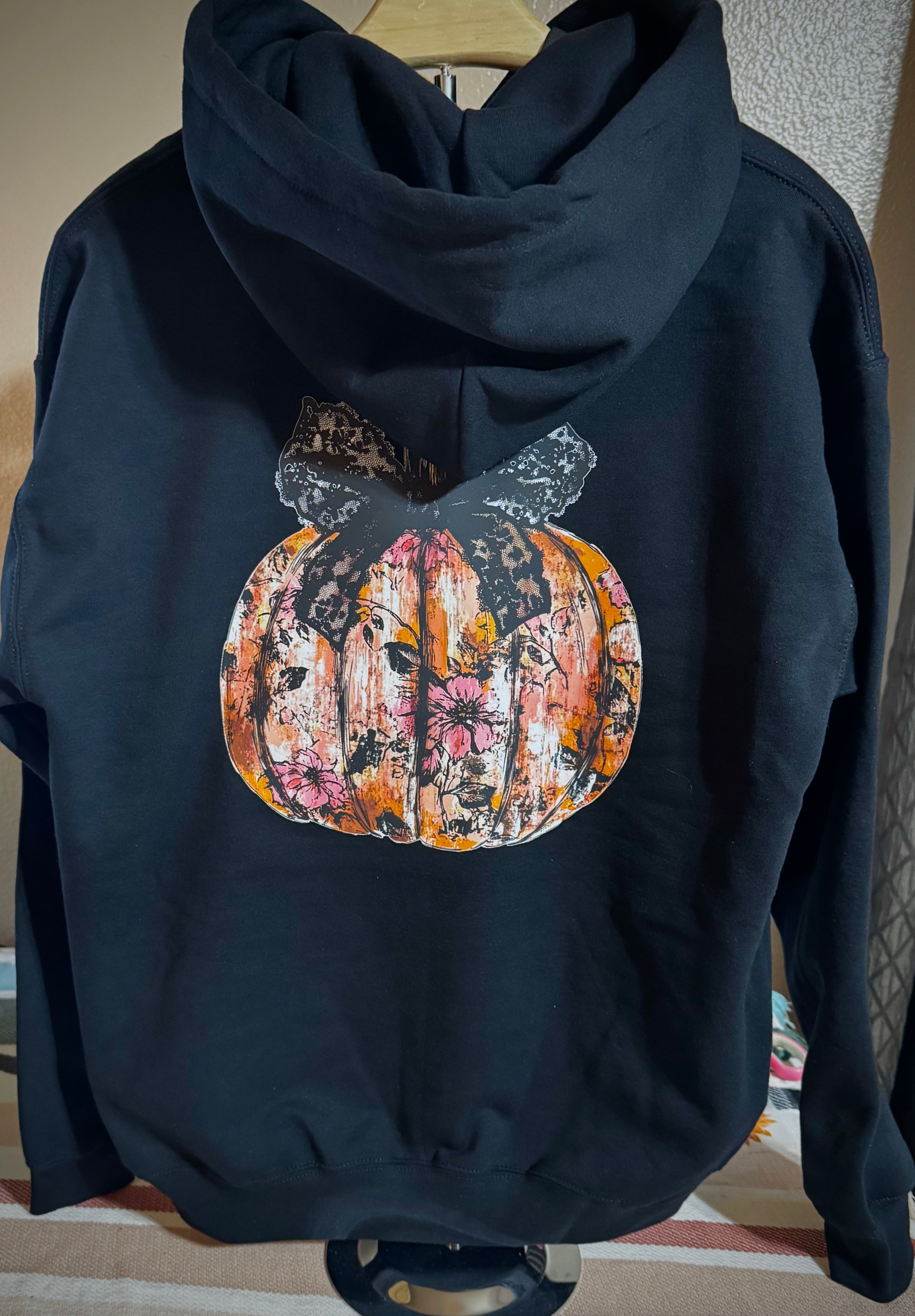 Lace Pumpkin Hoodie