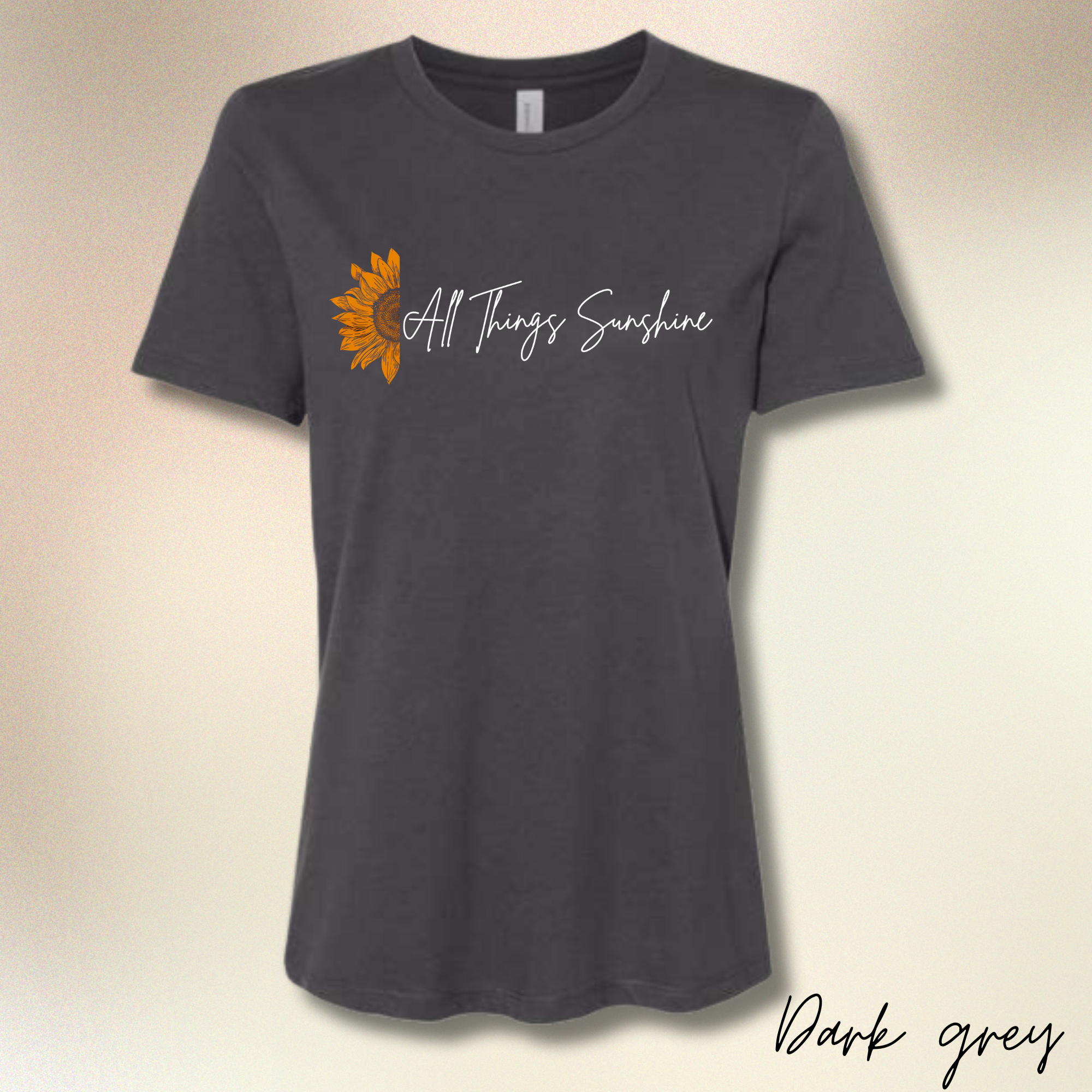 All Things Sunshine Women’s Relaxed Fit T-Shirt