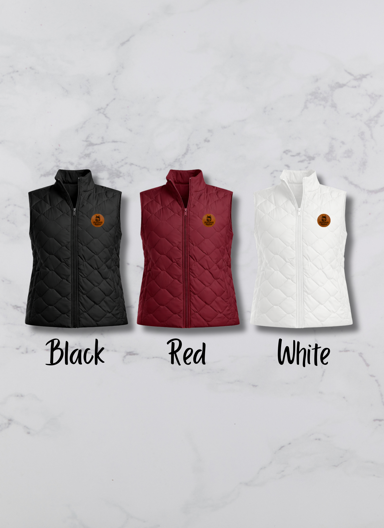 Women’s Vest with Engraved Patch