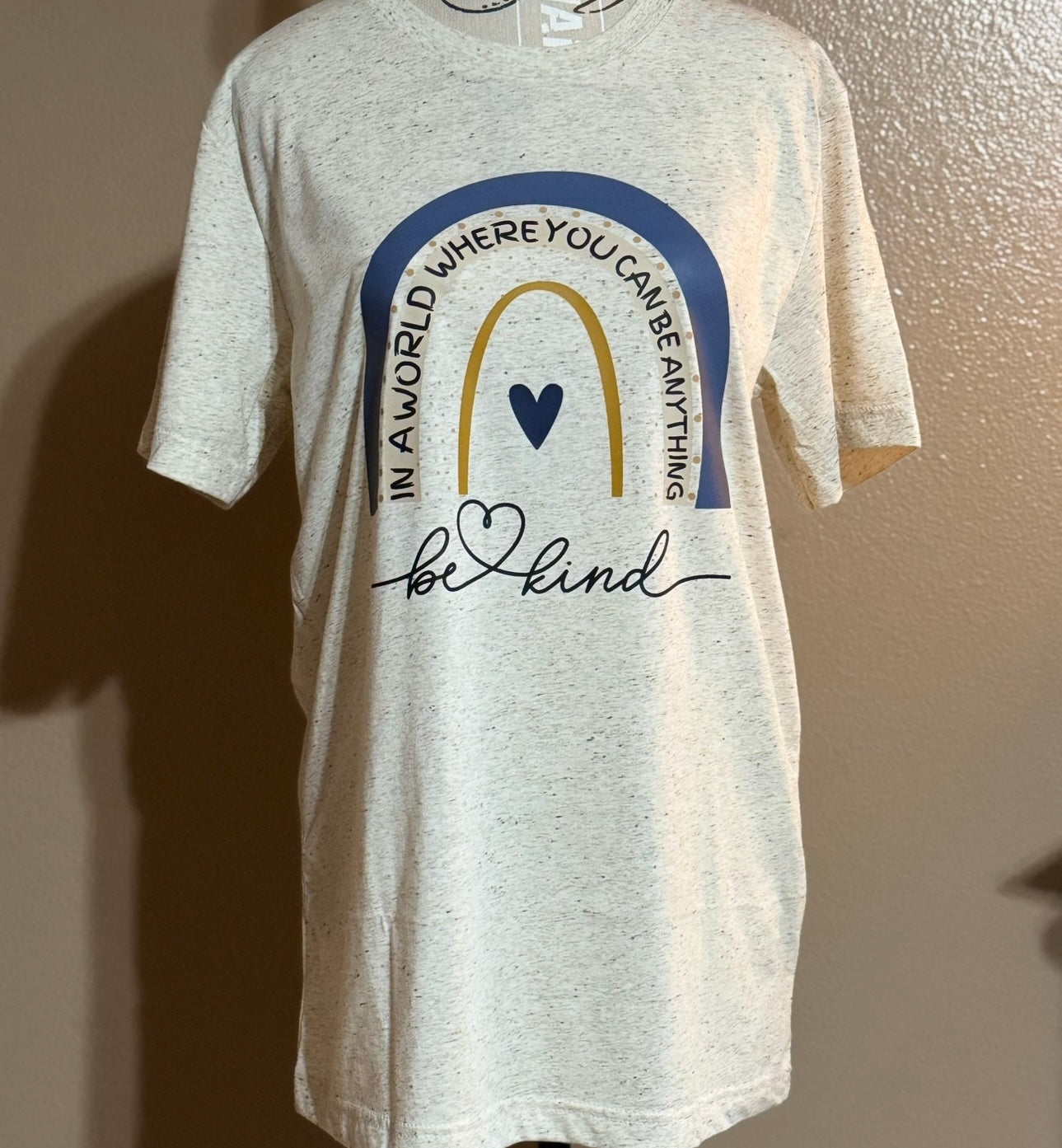 Be Kind Rainbow Graphic Tee