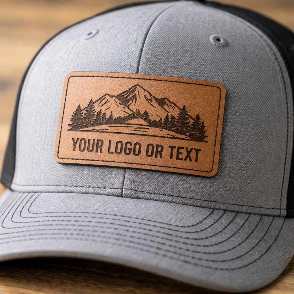 Custom Engraved Rectangle Patch