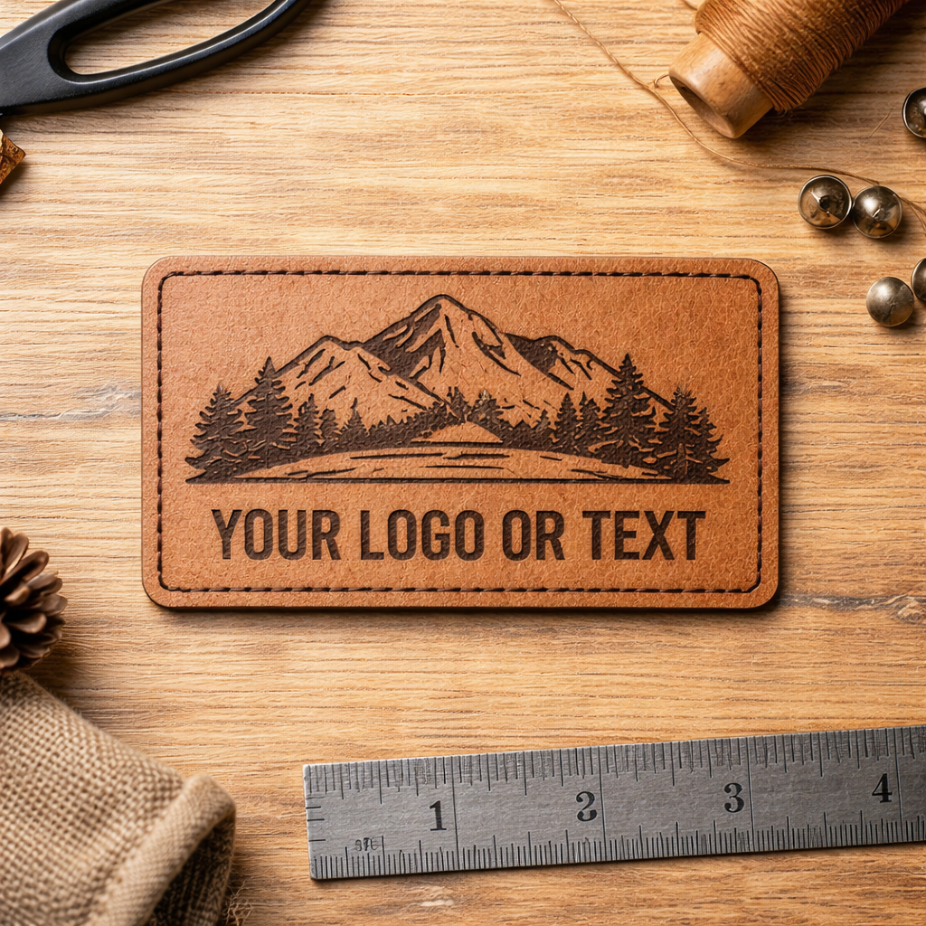 Custom Engraved Rectangle Patch