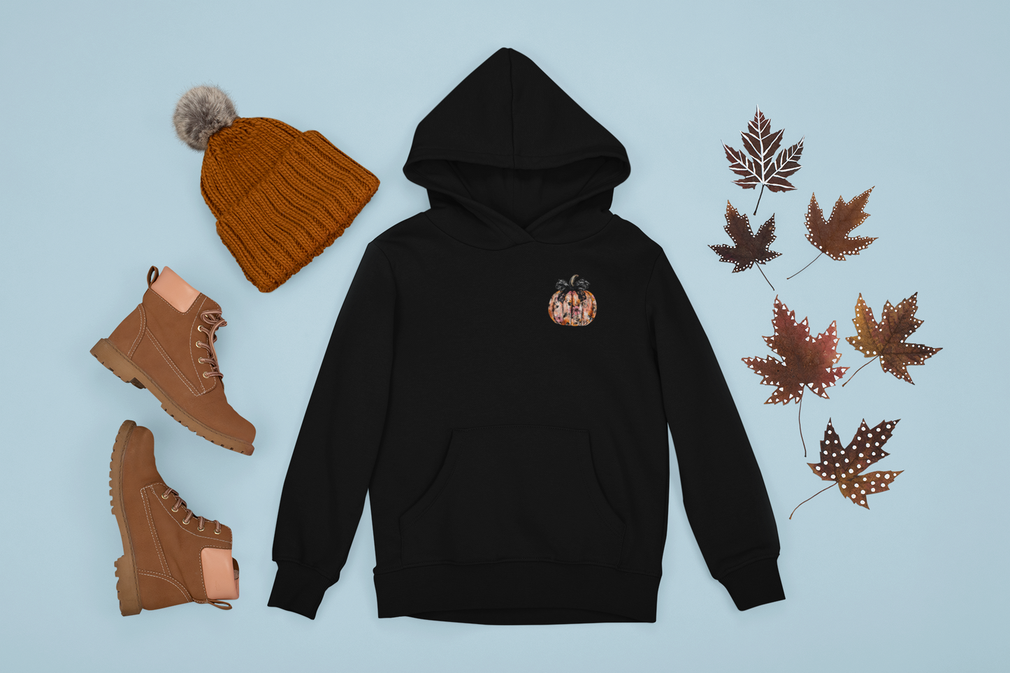 Lace Pumpkin Hoodie