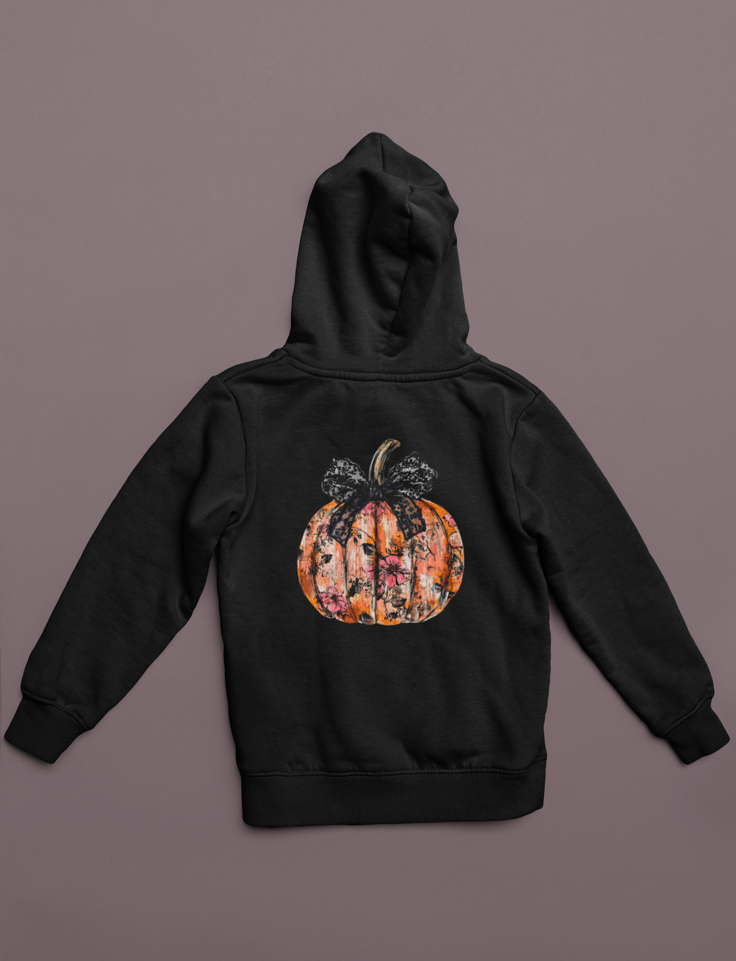 Lace Pumpkin Hoodie