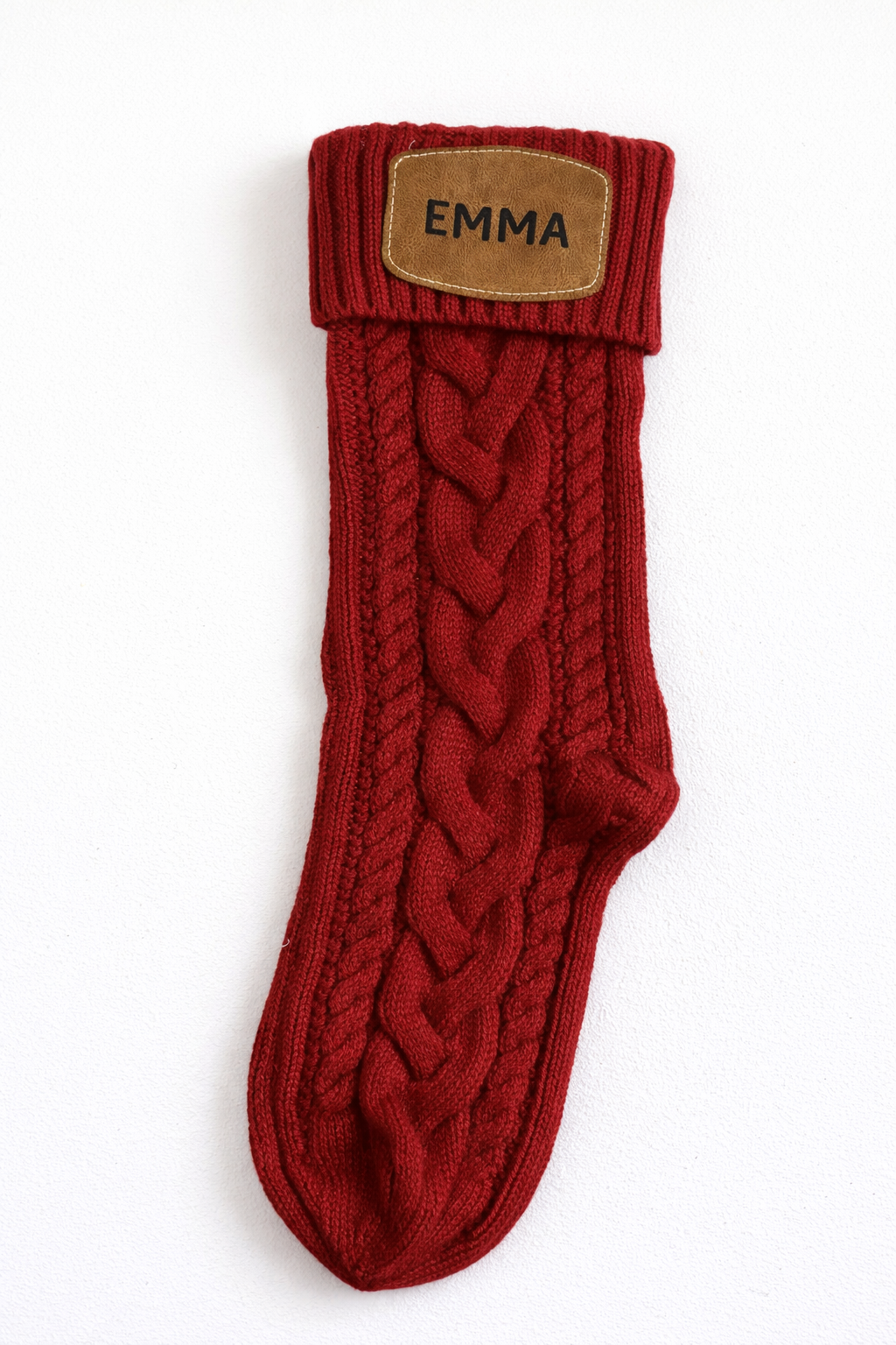 Personalized Family Christmas Stockings – Custom Name Patch