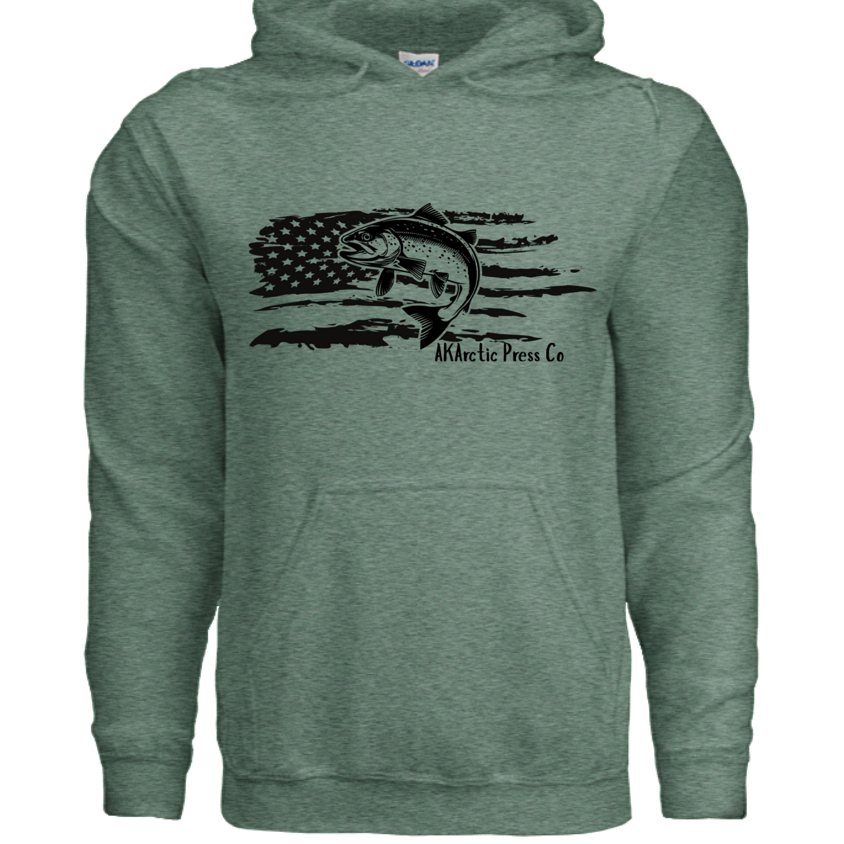 Heather Sport Dark Green - FRONT